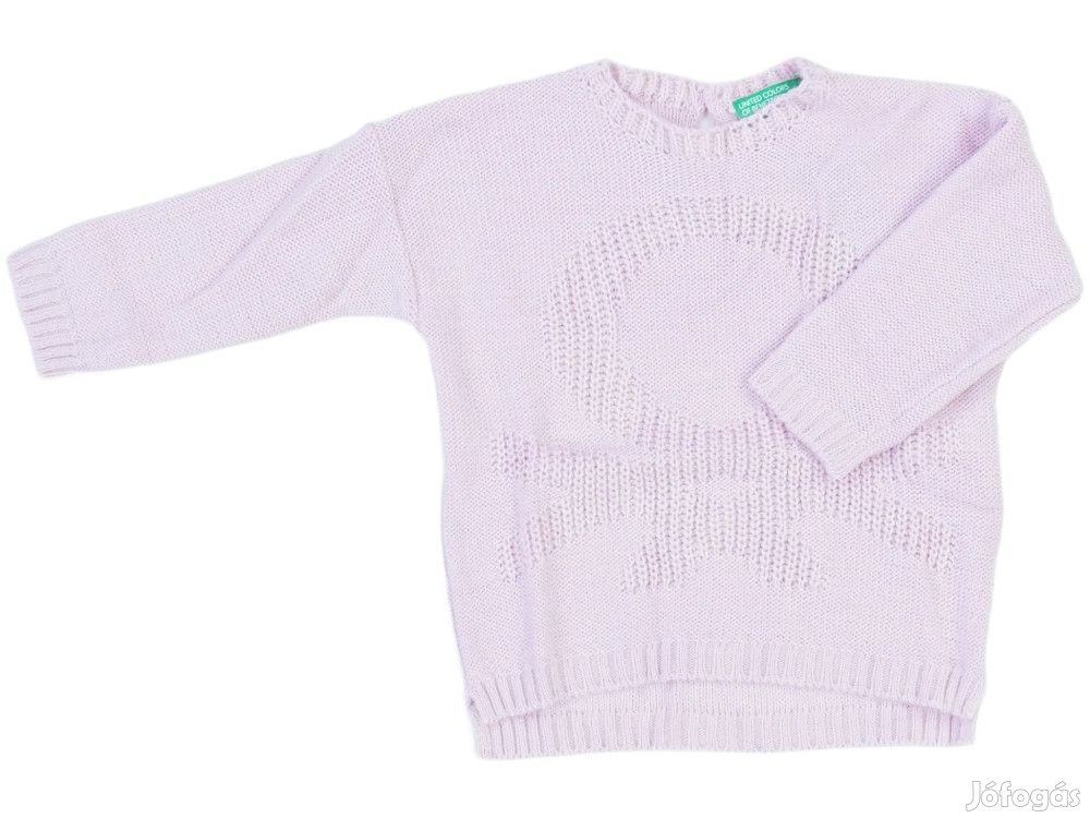 Benetton Új (címkés) Lány Kötött pulcsi (Méret: 80)