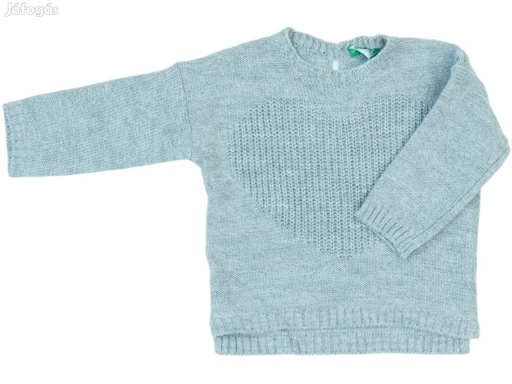 Benetton Új (címkés) Lány Kötött pulcsi (Méret: 80)