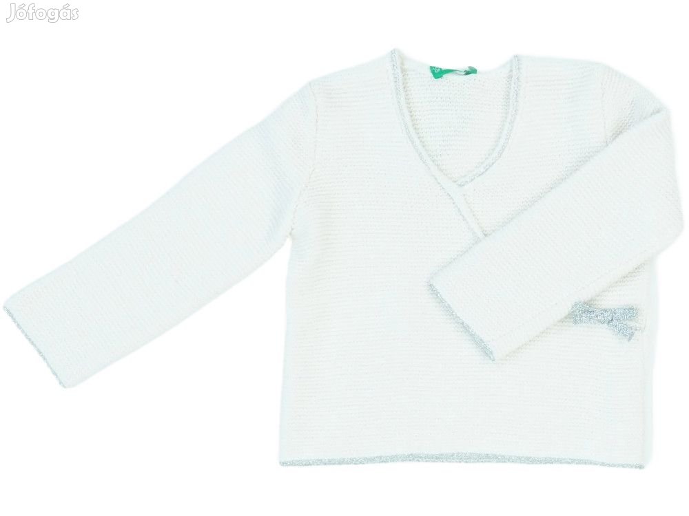 Benetton Új (címkés) Lány Kötött pulcsi (Méret: 86)