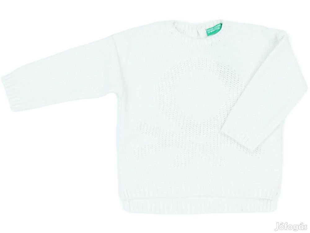 Benetton Új (címkés) Lány Kötött pulcsi (Méret: 86)