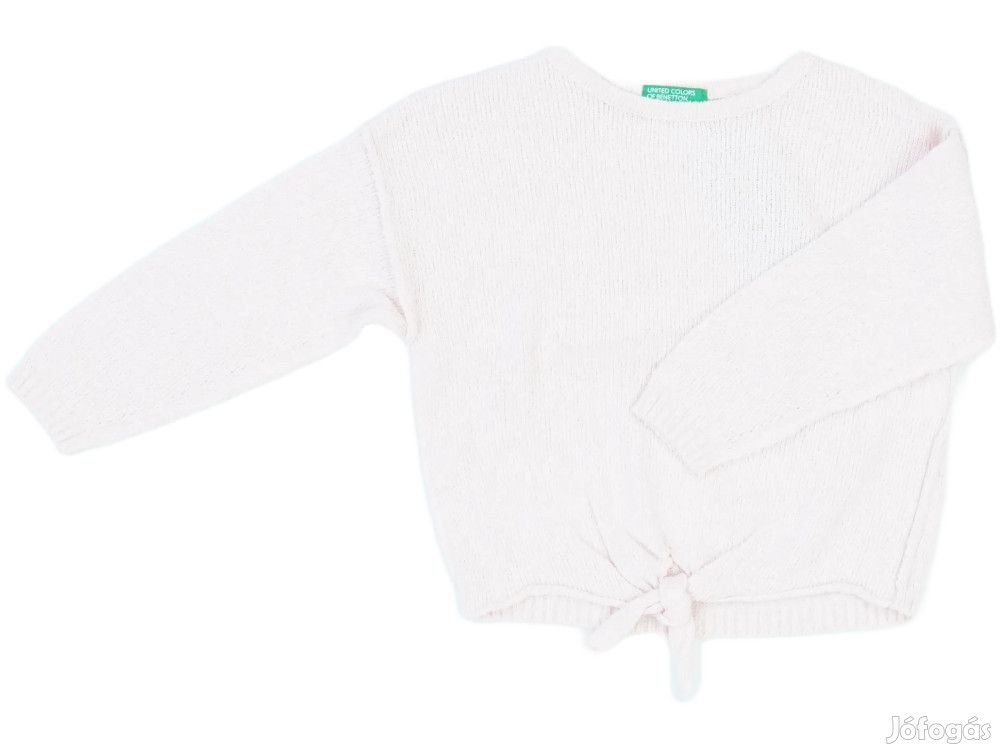 Benetton Új (címkés) Lány Kötött pulcsi (Méret: 92)