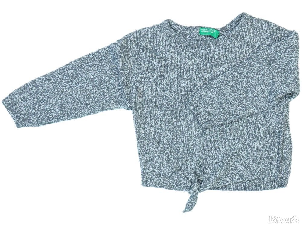 Benetton Új (címkés) Lány Kötött pulcsi (Méret: 92)