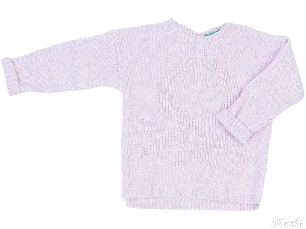Benetton Új (címkés) Lány Kötött pulcsi (Méret: 98)