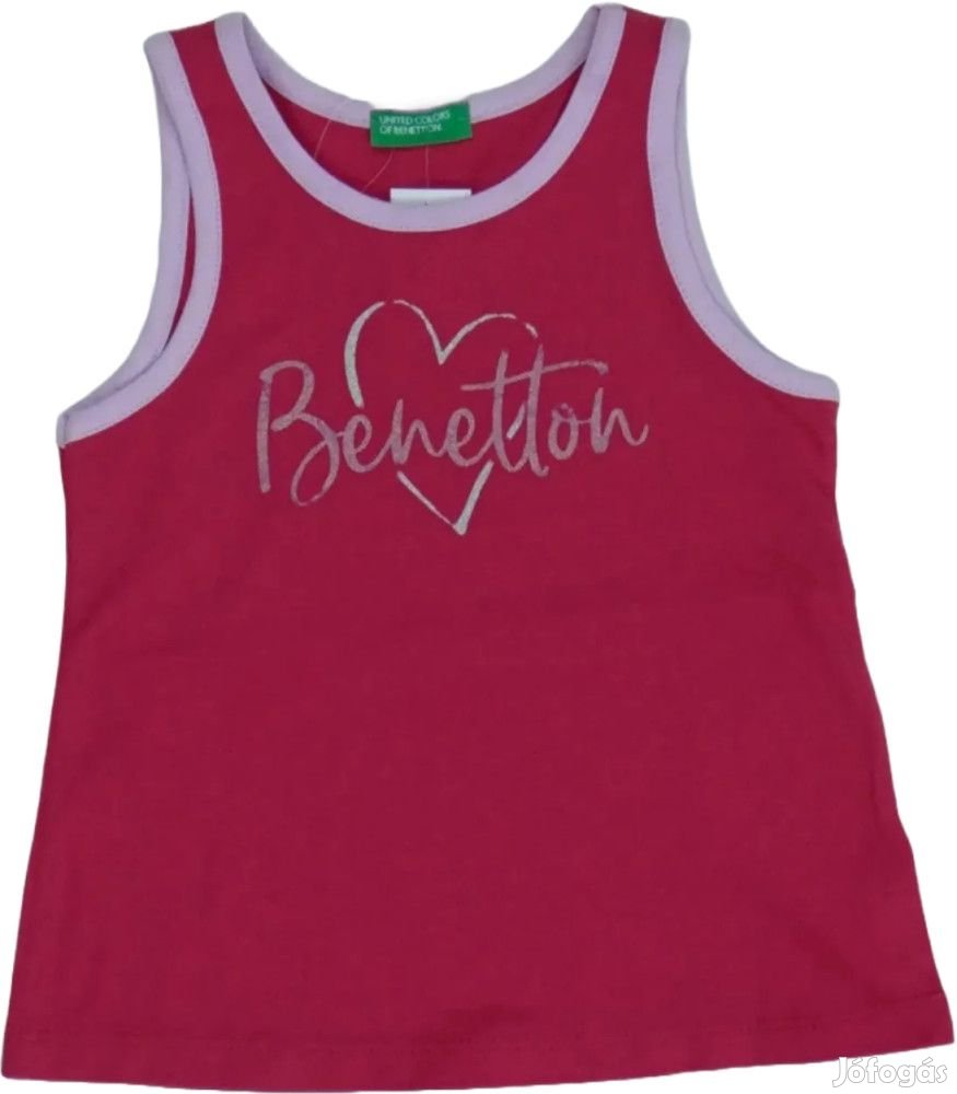 Benetton Új (címkés) Lány Lányka / Női ujjatlan póló / top (Méret: 122