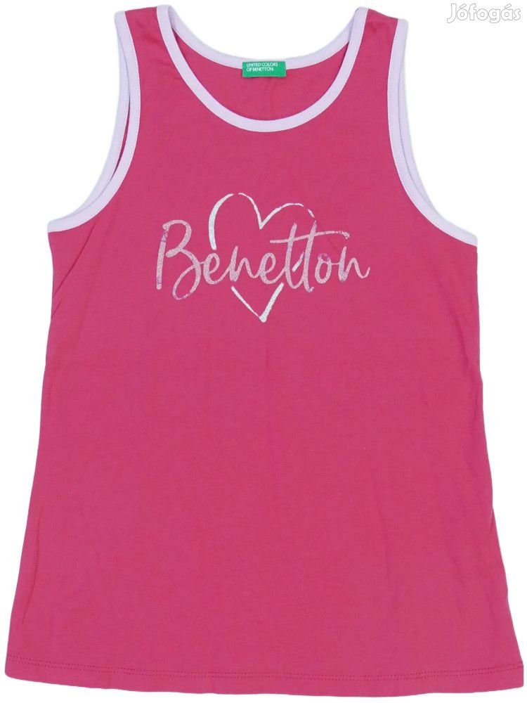 Benetton Új (címkés) Lány Lányka / Női ujjatlan póló / top (Méret: 128