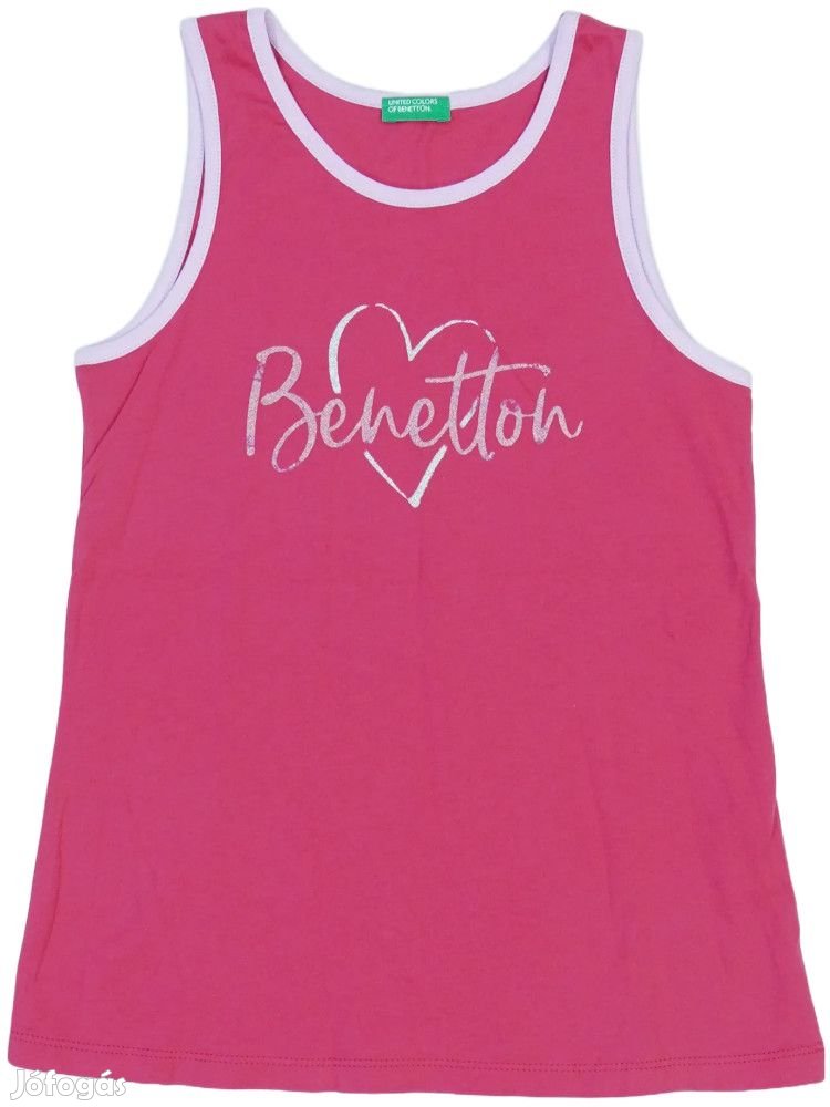 Benetton Új (címkés) Lány Lányka / Női ujjatlan póló / top (Méret: 128