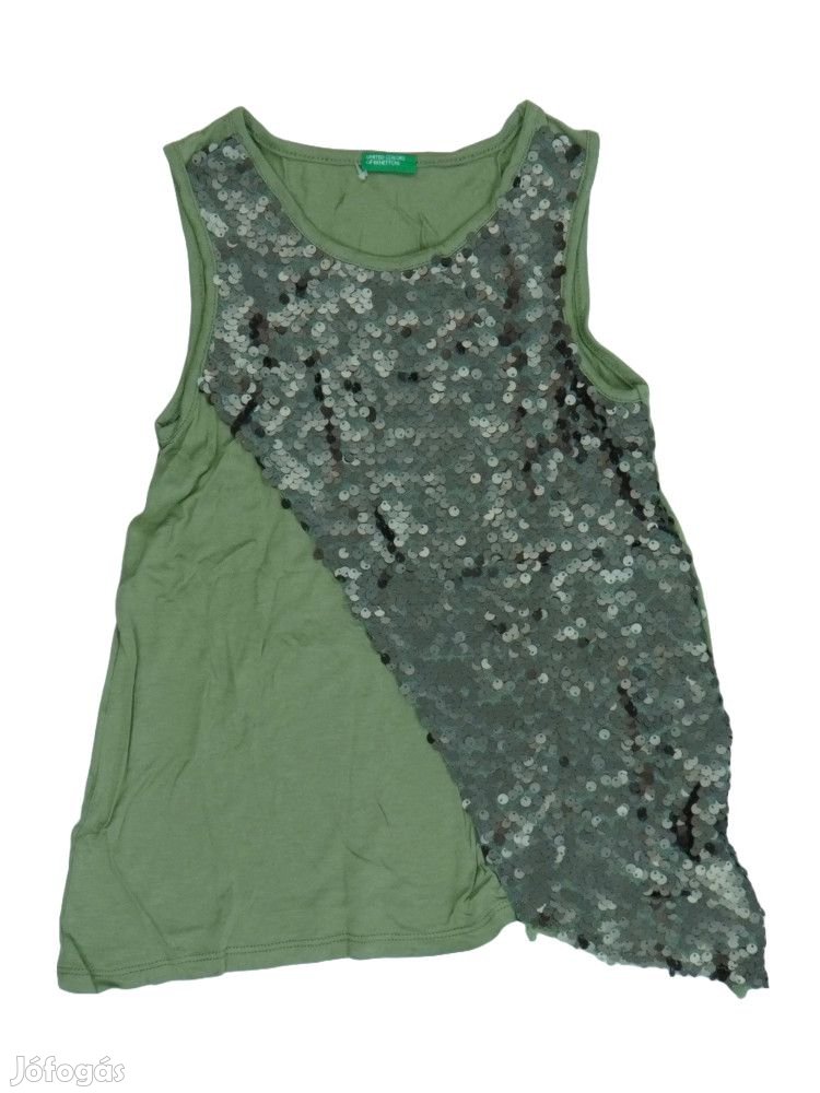 Benetton Új (címkés) Lány Lányka / Női ujjatlan póló / top (Méret: 140
