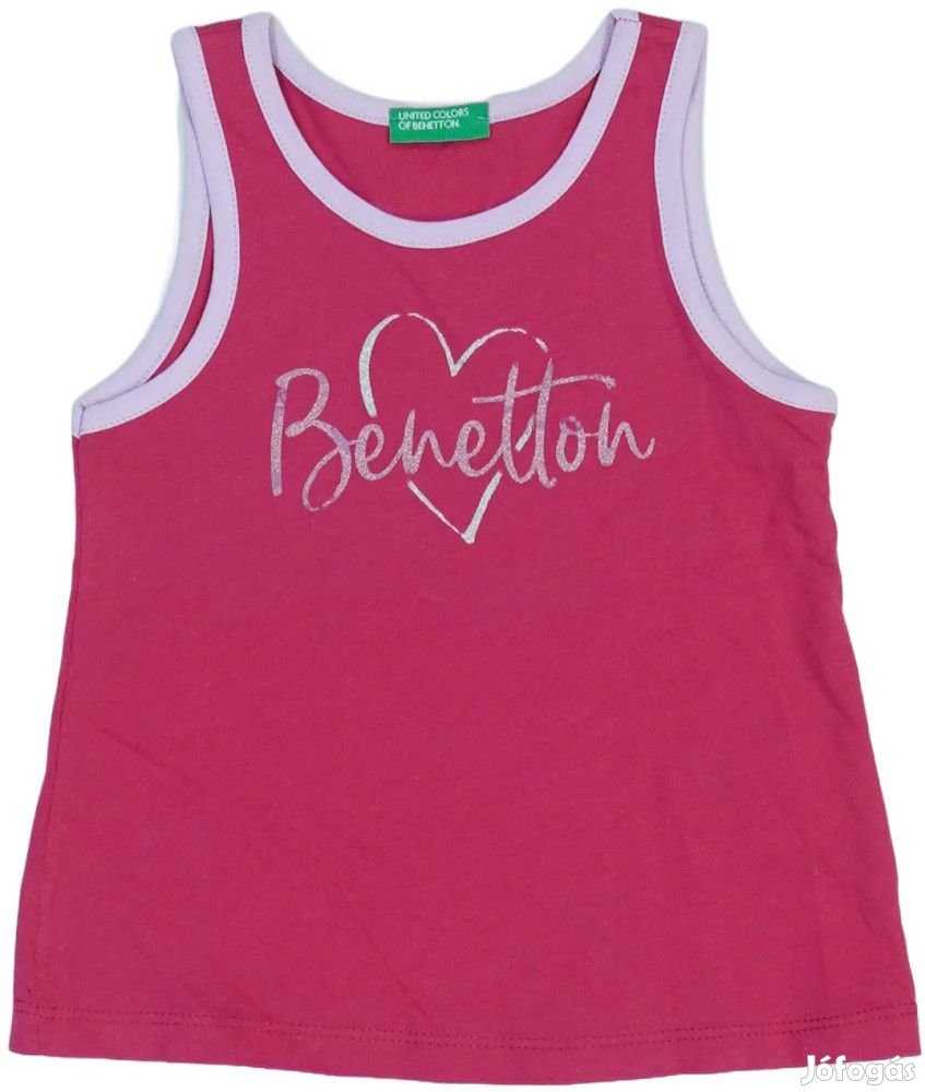 Benetton Új (címkés) Lány Lányka / Női ujjatlan póló / top (Méret: 80)