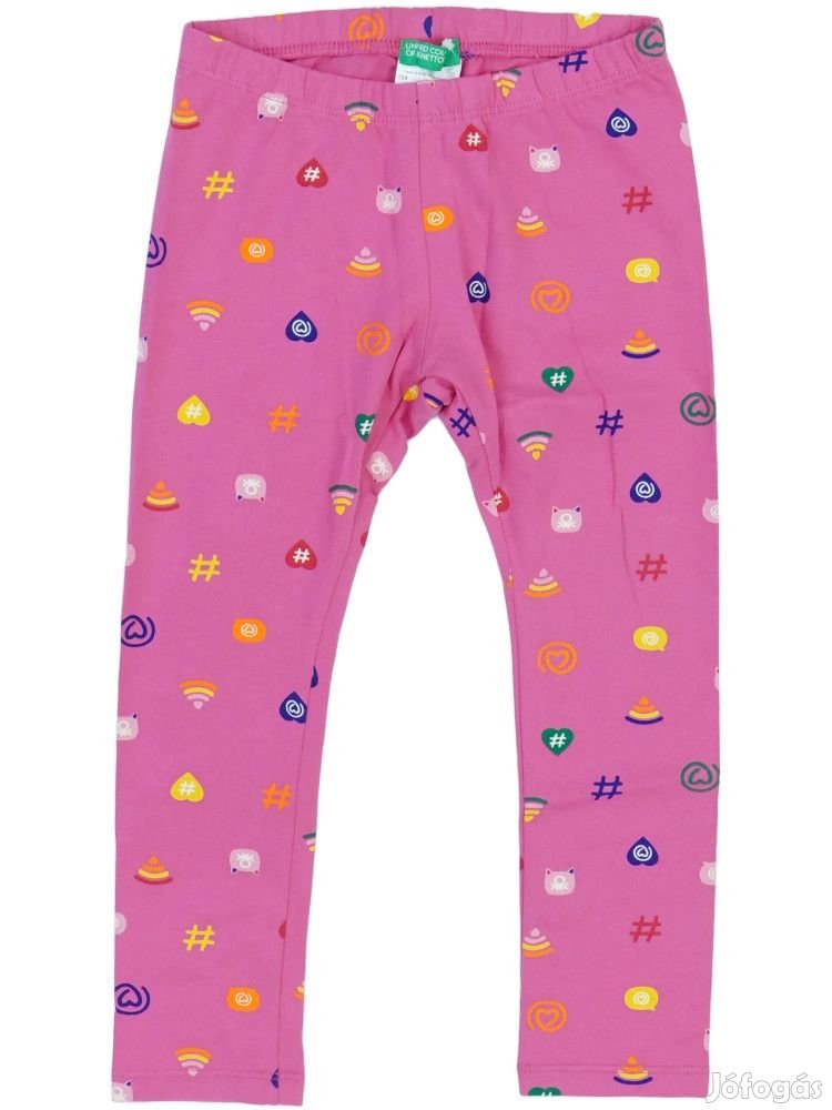 Benetton Új (címkés) Lány Leggings (Méret: 104)