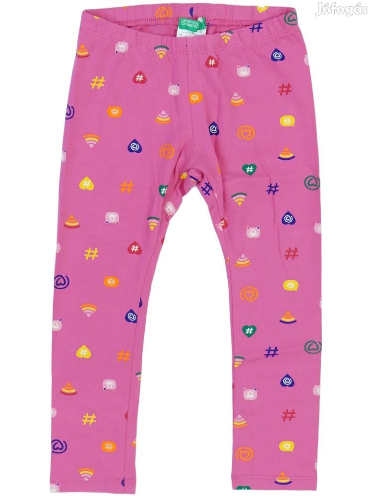 Benetton Új (címkés) Lány Leggings (Méret: 104)