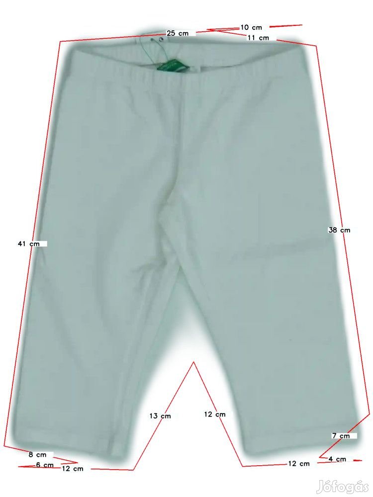 Benetton Új (címkés) Lány Leggings (Méret: 110)