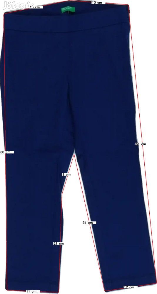Benetton Új (címkés) Lány Leggings (Méret: 110)