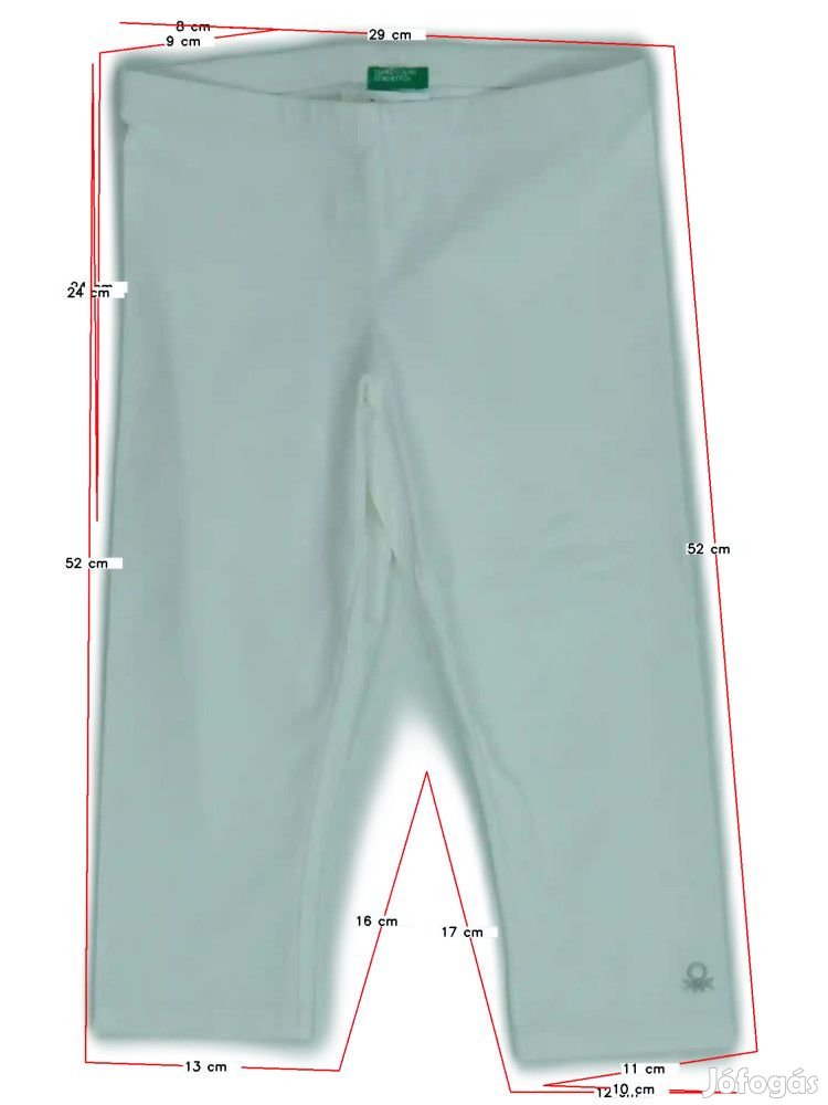 Benetton Új (címkés) Lány Leggings (Méret: 134)
