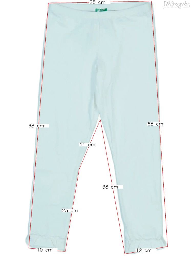 Benetton Új (címkés) Lány Leggings (Méret: 140)