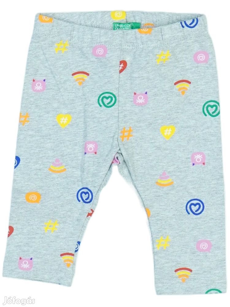 Benetton Új (címkés) Lány Leggings (Méret: 62)