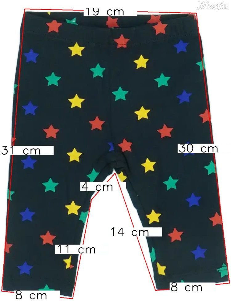Benetton Új (címkés) Lány Leggings (Méret: 62)