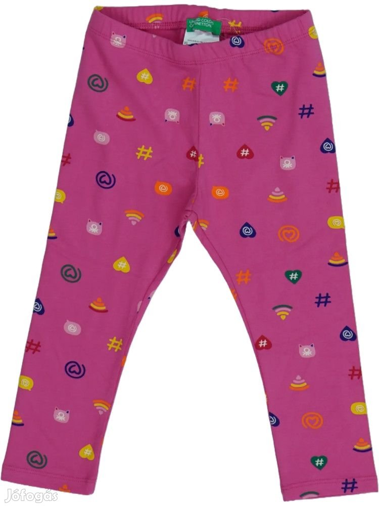 Benetton Új (címkés) Lány Leggings (Méret: 62)