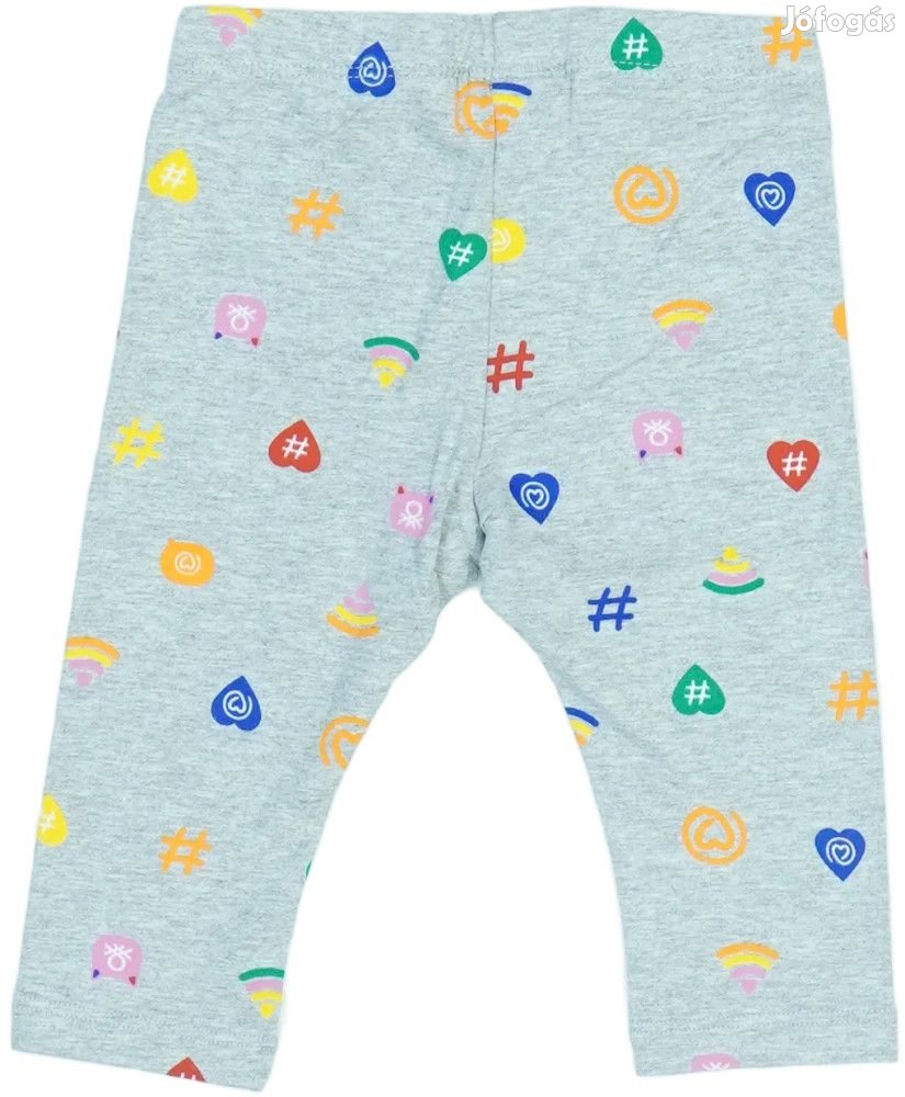 Benetton Új (címkés) Lány Leggings (Méret: 68)