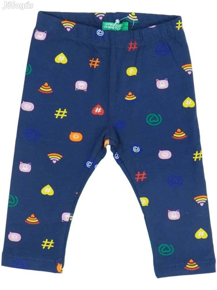 Benetton Új (címkés) Lány Leggings (Méret: 68)