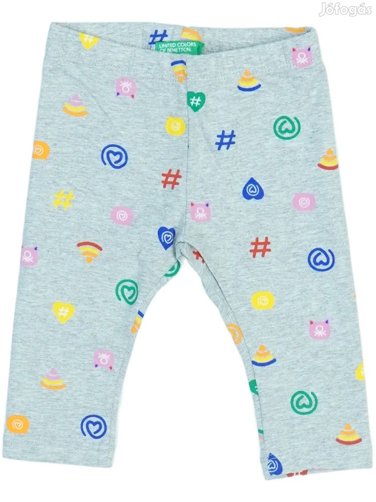 Benetton Új (címkés) Lány Leggings (Méret: 68)