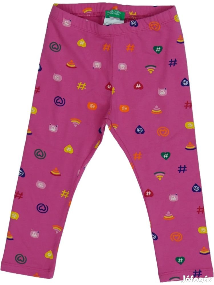 Benetton Új (címkés) Lány Leggings (Méret: 68)