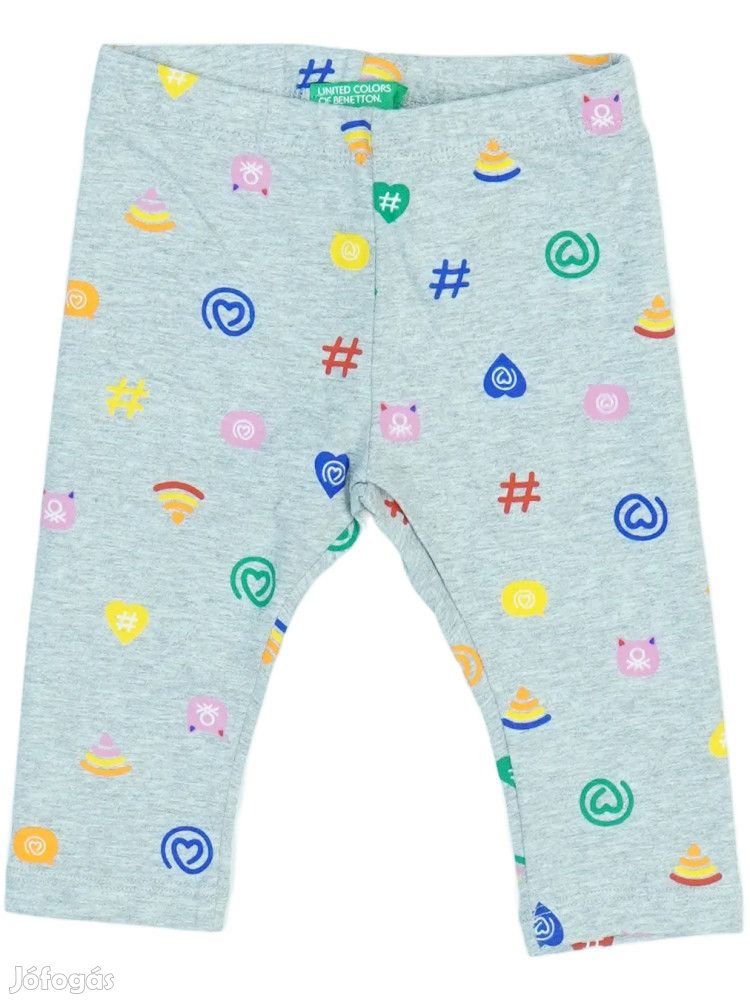 Benetton Új (címkés) Lány Leggings (Méret: 68)