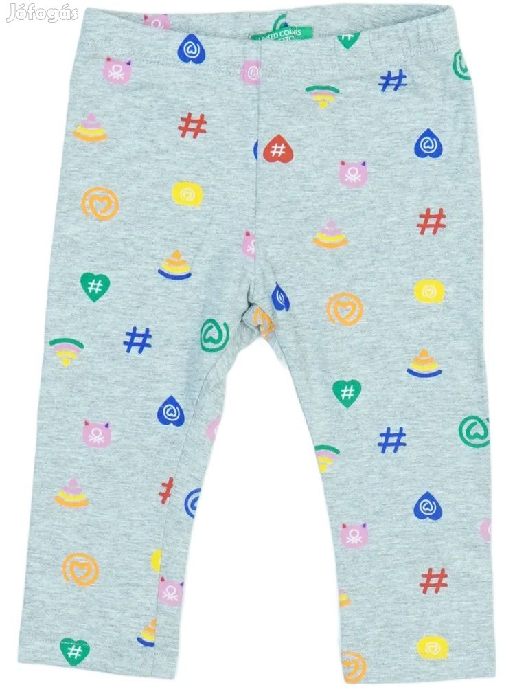 Benetton Új (címkés) Lány Leggings (Méret: 74)