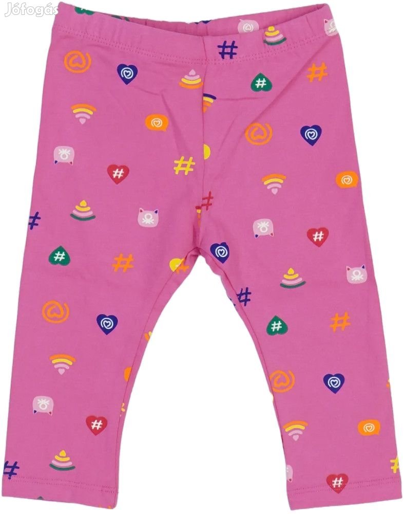 Benetton Új (címkés) Lány Leggings (Méret: 74)