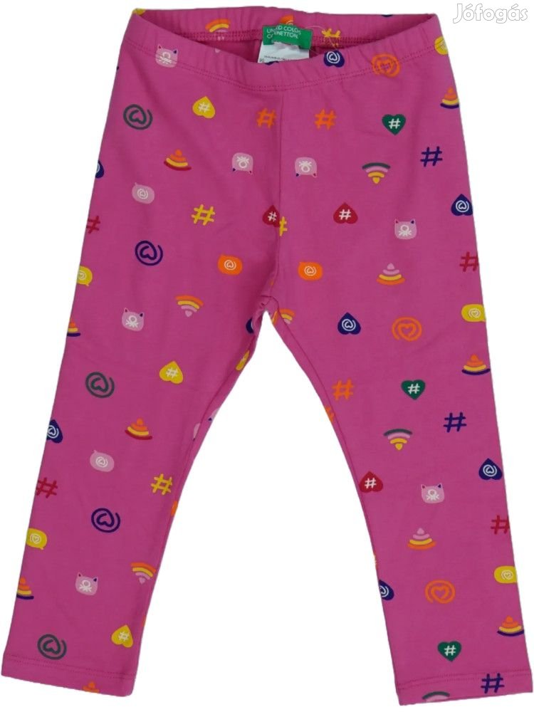 Benetton Új címkés Lány Leggings Méret 74