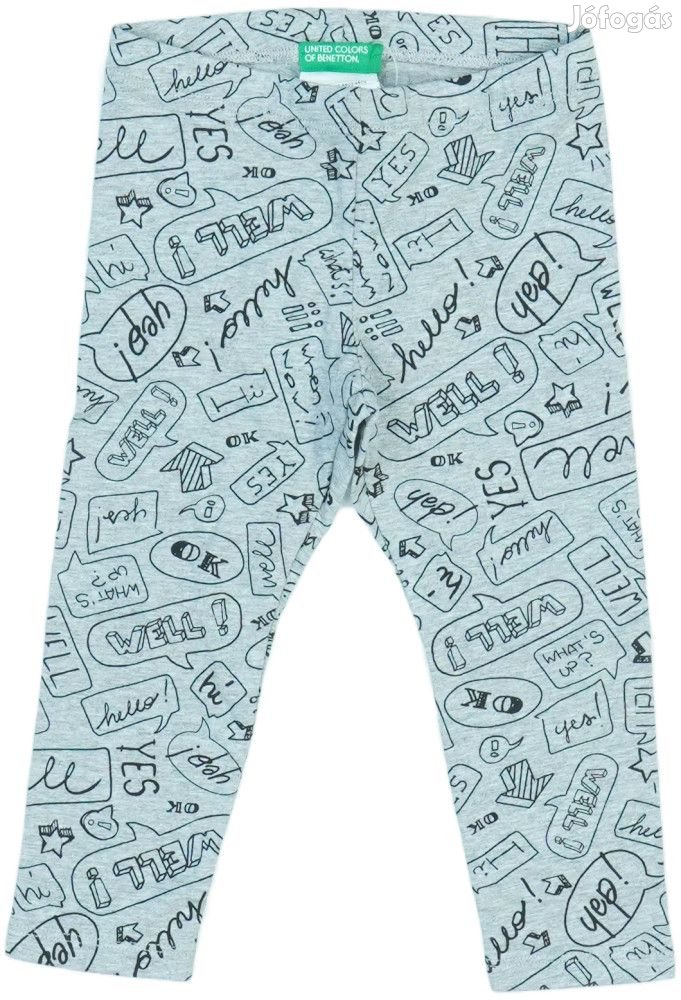 Benetton Új (címkés) Lány Leggings (Méret: 80)