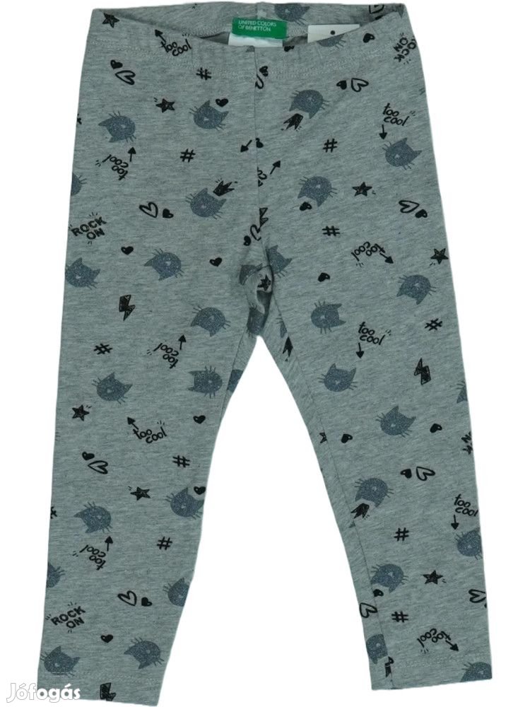 Benetton Új (címkés) Lány Leggings (Méret: 80)