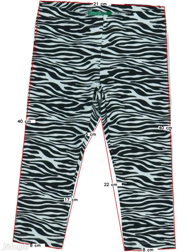Benetton Új (címkés) Lány Leggings (Méret: 80)