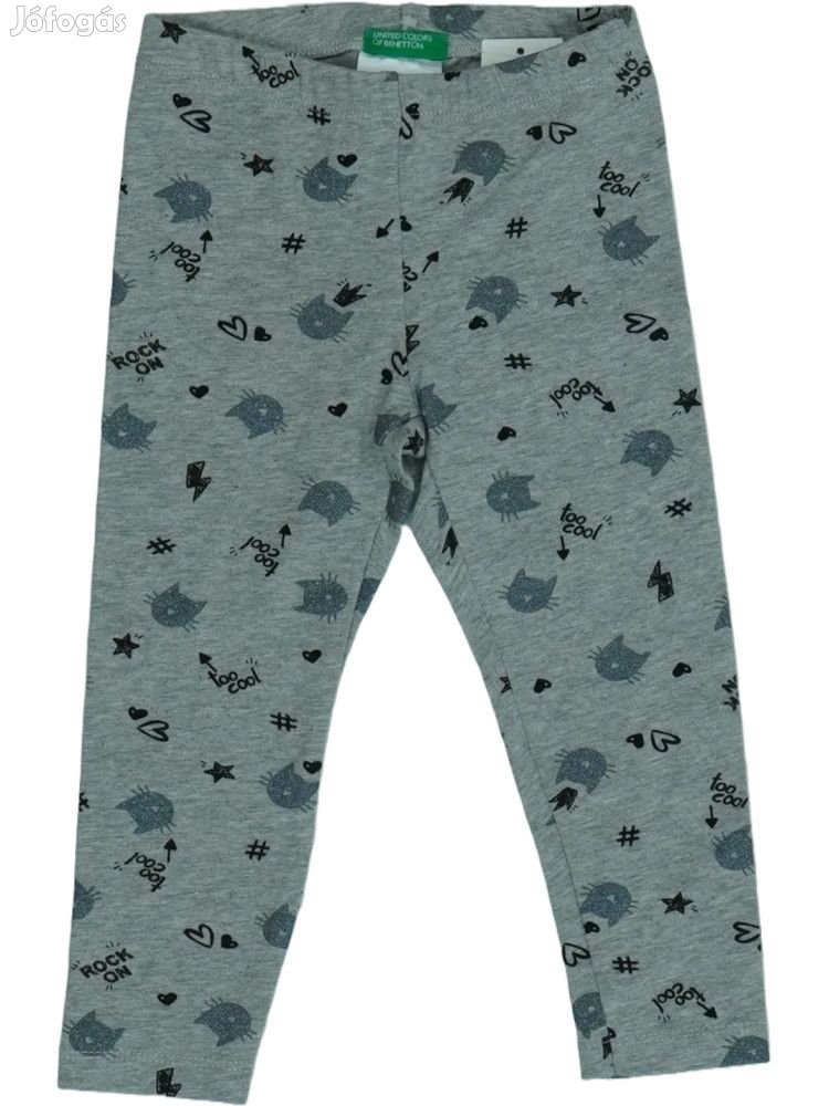 Benetton Új (címkés) Lány Leggings (Méret: 80)