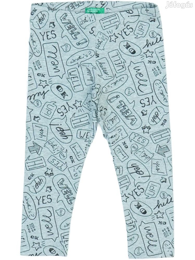 Benetton Új (címkés) Lány Leggings (Méret: 86)