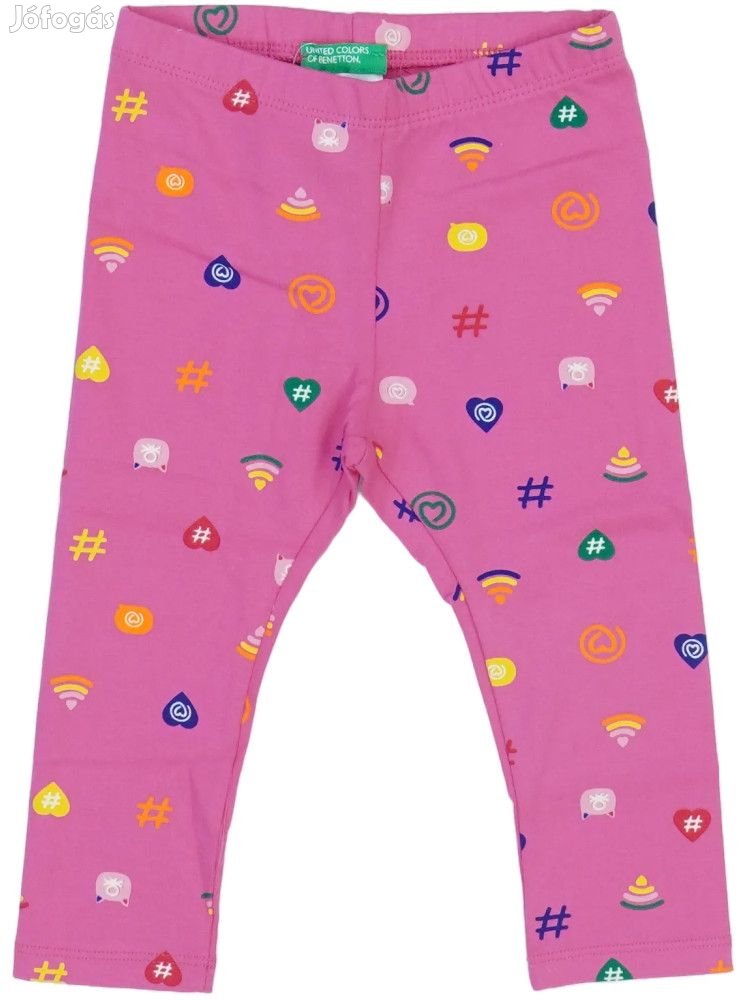 Benetton Új (címkés) Lány Leggings (Méret: 86)