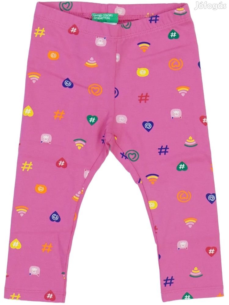 Benetton Új (címkés) Lány Leggings (Méret: 86)