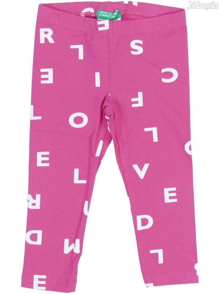 Benetton Új (címkés) Lány Leggings (Méret: 86)