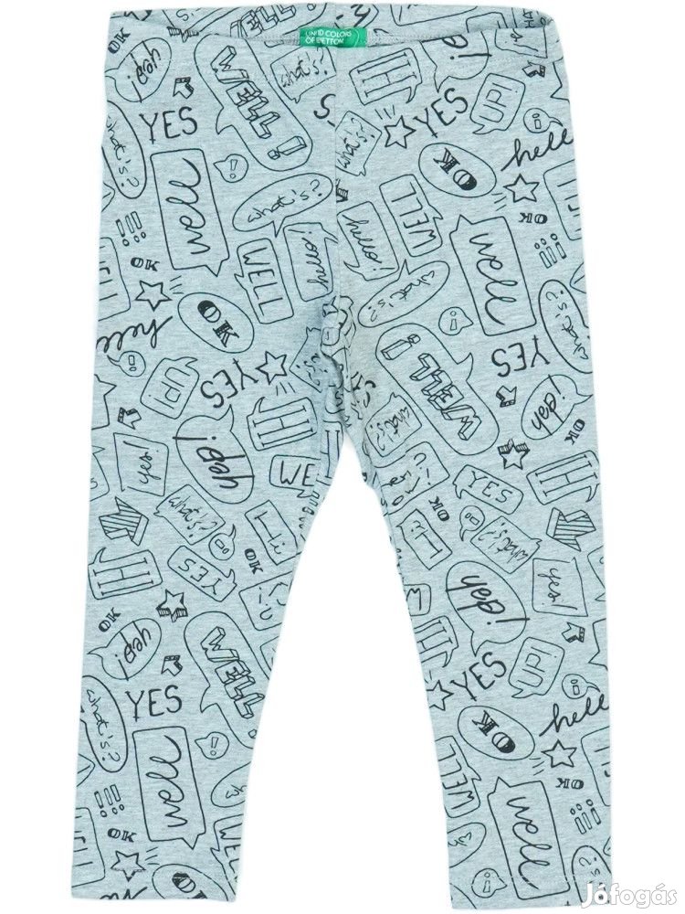 Benetton Új (címkés) Lány Leggings (Méret: 86)