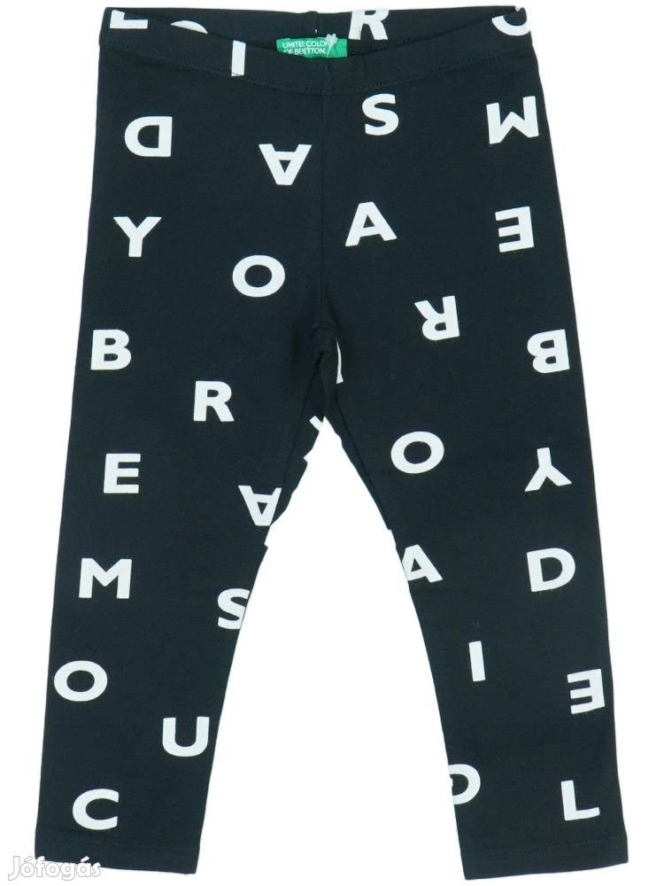Benetton Új (címkés) Lány Leggings (Méret: 92)