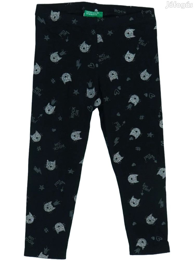 Benetton Új (címkés) Lány Leggings (Méret: 92)