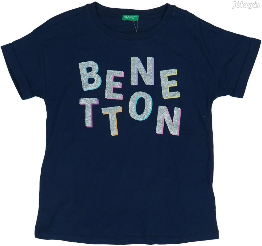 Benetton Új (címkés) Lány Póló (Méret: 128)