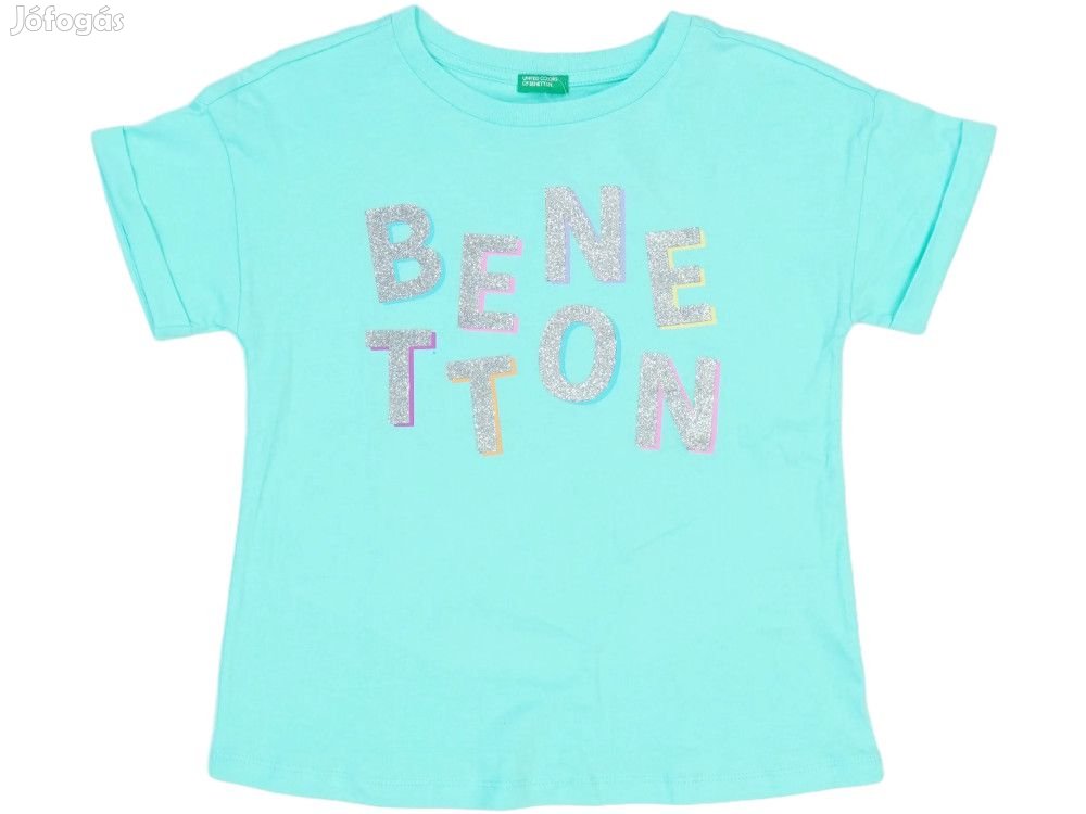 Benetton Új (címkés) Lány Póló (Méret: 128)