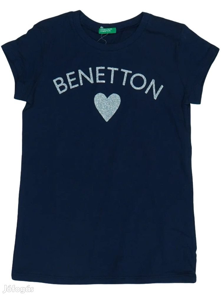 Benetton Új (címkés) Lány Póló (Méret: 128)
