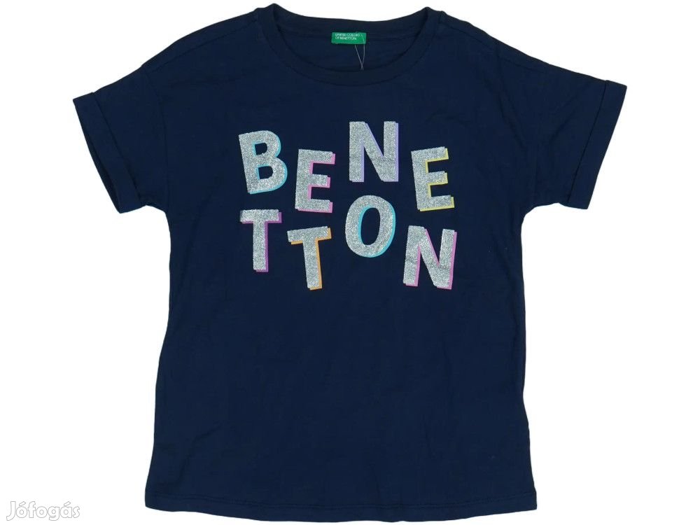 Benetton Új (címkés) Lány Póló (Méret: 128)