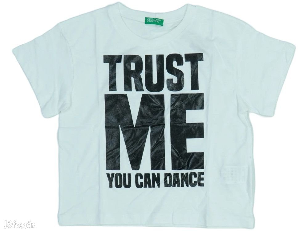 Benetton Új címkés Lány Póló Méret 128