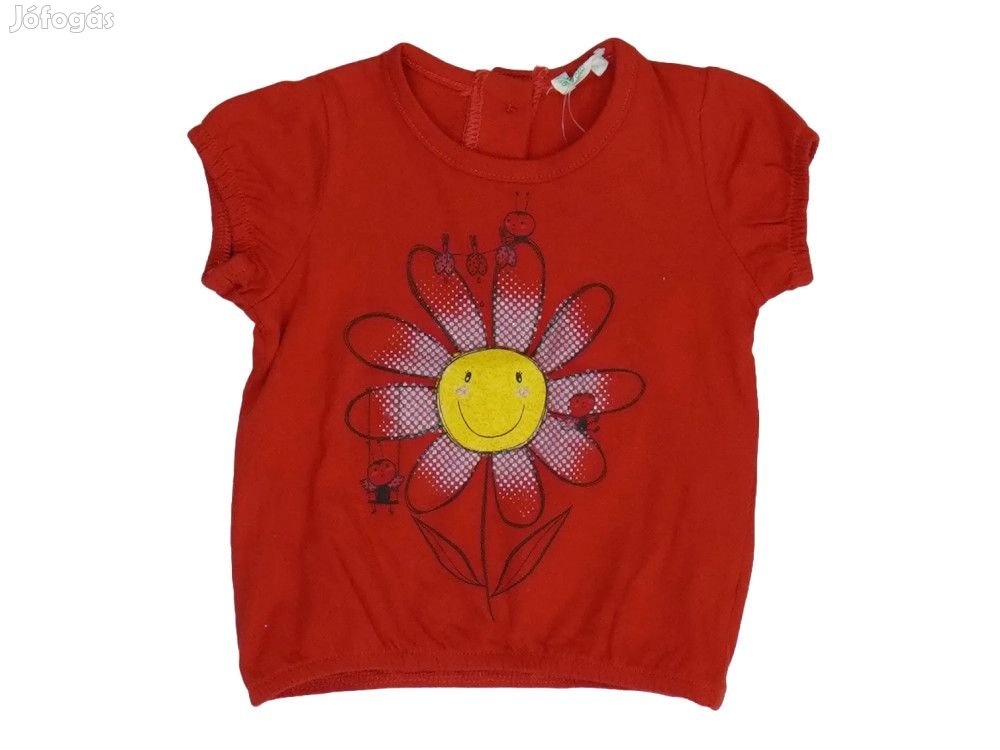 Benetton Új (címkés) Lány Póló (Méret: 56)