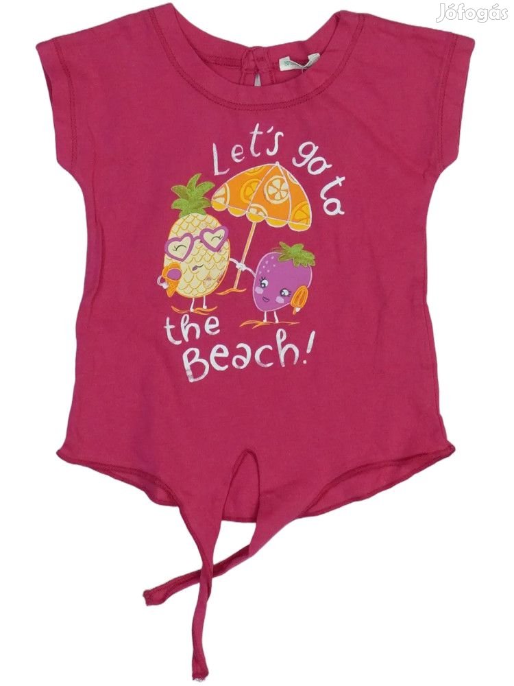 Benetton Új címkés Lány Póló Méret 62