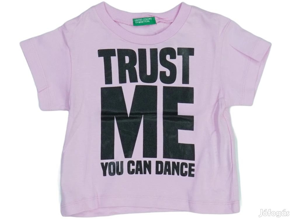 Benetton Új címkés Lány Póló Méret 86