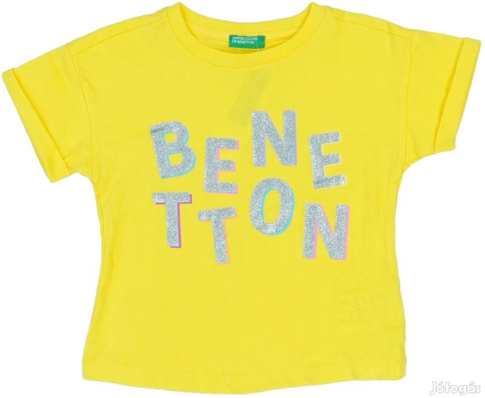 Benetton Új (címkés) Lány Póló (Méret: 86)