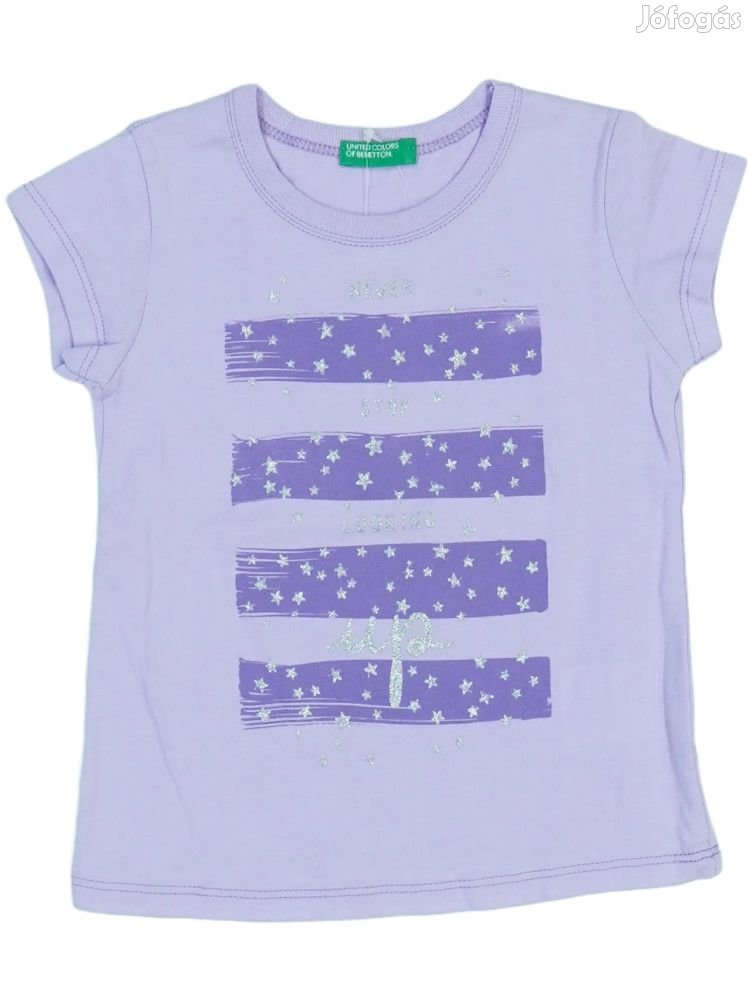 Benetton Új (címkés) Lány Póló (Méret: 86)